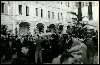 Onoranze a Pietro Mascagni a Livorno nel giugno 1951