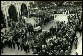 Onoranze a Pietro Mascagni a Livorno nel giugno 1951