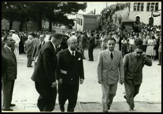 Onoranze a Pietro Mascagni a Livorno nel giugno 1951