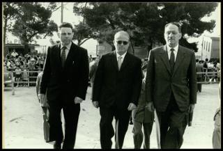 Onoranze a Pietro Mascagni a Livorno nel giugno 1951