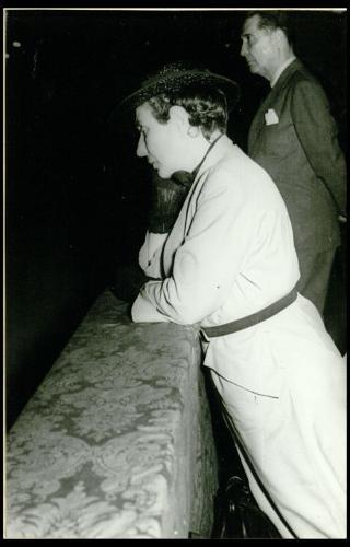 Onoranze a Pietro Mascagni a Livorno nel giugno 1951