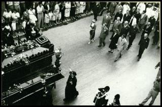 Onoranze a Pietro Mascagni a Livorno nel giugno 1951