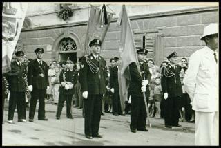 Onoranze a Pietro Mascagni a Livorno nel giugno 1951