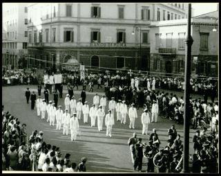 Onoranze a Pietro Mascagni a Livorno nel giugno 1951