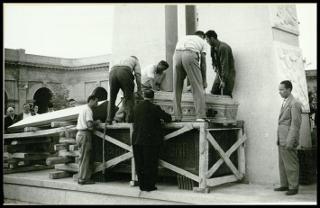 Onoranze a Pietro Mascagni a Livorno nel giugno 1951