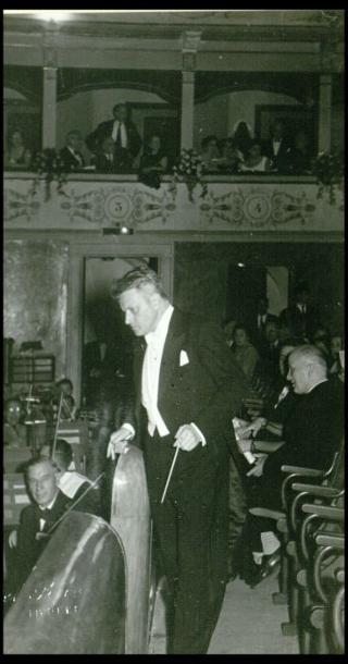 Onoranze a Pietro Mascagni a Livorno nel giugno 1951
