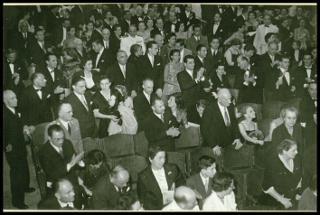 Onoranze a Pietro Mascagni a Livorno nel giugno 1951
