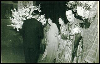Onoranze a Pietro Mascagni a Livorno nel giugno 1951