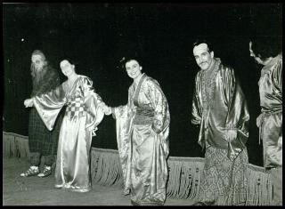 Onoranze a Pietro Mascagni a Livorno nel giugno 1951
