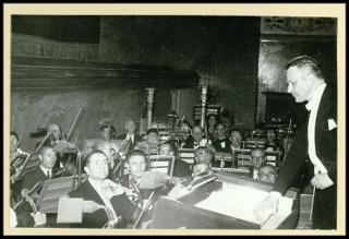 Onoranze a Pietro Mascagni a Livorno nel giugno 1951