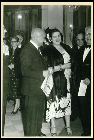 Onoranze a Pietro Mascagni a Livorno nel giugno 1951