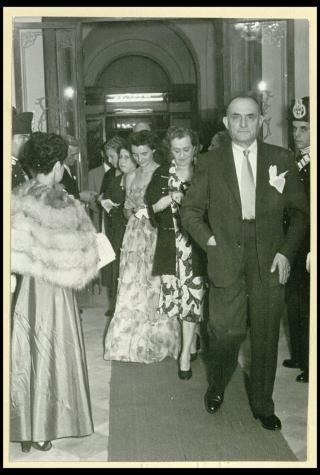 Onoranze a Pietro Mascagni a Livorno nel giugno 1951