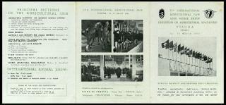 La Fiera internazionale dell'agricoltura di Verona nelle edizioni 1952, 1955 e 1956