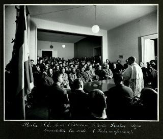Inaugurazione della nuova sede dell'Associazione Italiana Maestri Cattolici (AIMC) di Trieste