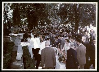 Partecipazione di Giovanni Gronchi al 1° Congresso nazionale sui problemi della municipalizzazione, tenutosi a Roma il 2 luglio 1955