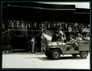 Partecipazione di Giovanni Gronchi alla Festa della Guardia di Finanza