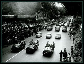 Partecipazione di Giovanni Gronchi alla Festa della Guardia di Finanza