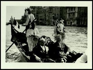 Visita di Giovanni Gronchi a Verona il 6 agosto 1955 e a Venezia il 18 settembre 1955