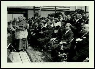 Visita di Giovanni Gronchi a Verona il 6 agosto 1955 e a Venezia il 18 settembre 1955