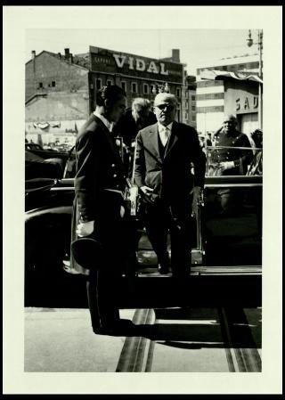 Visita di Giovanni Gronchi a Verona il 6 agosto 1955 e a Venezia il 18 settembre 1955