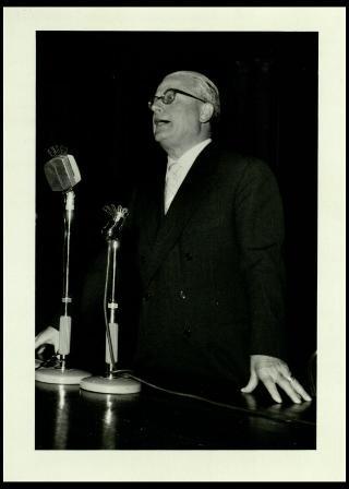 Visita di Giovanni Gronchi a Verona il 6 agosto 1955 e a Venezia il 18 settembre 1955