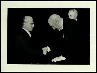 Visita di Giovanni Gronchi a Verona il 6 agosto 1955 e a Venezia il 18 settembre 1955