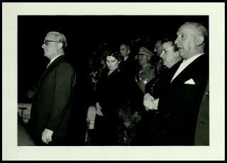 Visita di Giovanni Gronchi a Verona il 6 agosto 1955 e a Venezia il 18 settembre 1955