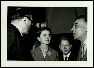 Visita di Giovanni Gronchi a Verona il 6 agosto 1955 e a Venezia il 18 settembre 1955