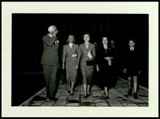Visita di Giovanni Gronchi a Verona il 6 agosto 1955 e a Venezia il 18 settembre 1955