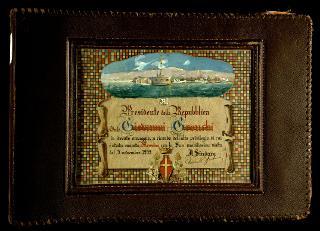 Giovanni Gronchi visita Messina