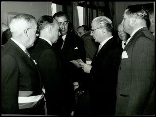 Giovanni Gronchi visita Messina