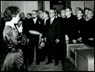 Giovanni Gronchi visita Messina