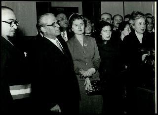 Giovanni Gronchi visita Messina