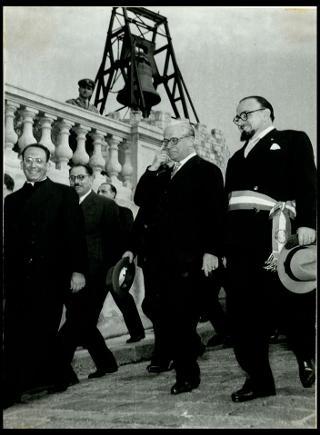 Giovanni Gronchi visita Messina