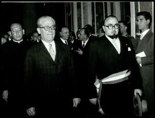 Giovanni Gronchi visita Messina