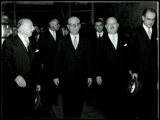 Giovanni Gronchi visita Messina