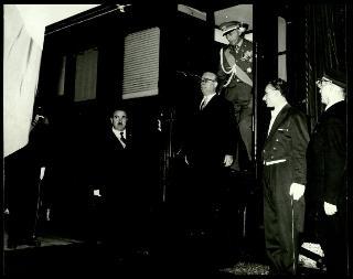 Giovanni Gronchi visita Messina