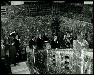 Giovanni Gronchi visita Messina
