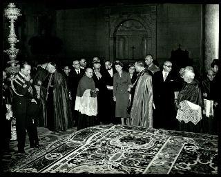 Giovanni Gronchi visita Messina