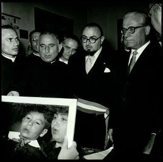 Giovanni Gronchi visita Messina