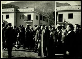 Giovanni Gronchi visita il Villaggio dell'Ospitalità Maria SS. Immacolata di Palermo