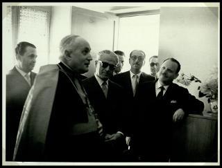 Giovanni Gronchi visita il Villaggio dell'Ospitalità Maria SS. Immacolata di Palermo