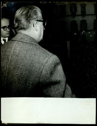 Giovanni Gronchi visita la città di Pontremoli