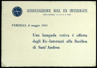 Testimonianze dell'Associazione nazionale ex internati raccolte nel decennale della Liberazione
