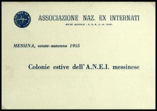 Testimonianze dell'Associazione nazionale ex internati raccolte nel decennale della Liberazione