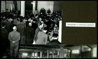 Testimonianze delle officine grafiche Trevisan di Castelfranco Veneto con la documentazione della distruzione a causa di un incendio il 9 gennaio 1956 fino alla ripresa dell'attività nel gennaio 1957