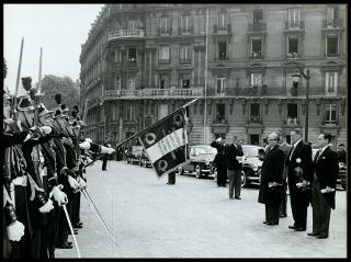 Viaggio in Francia del Presidente Giovanni Gronchi