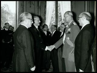 Viaggio in Francia del Presidente Giovanni Gronchi