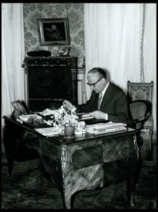 Viaggio in Francia del Presidente Giovanni Gronchi
