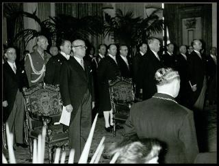 Viaggio in Francia del Presidente Giovanni Gronchi
